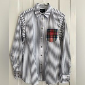 J. Crew striped boy shirt